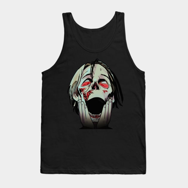 Zombie Man Oh My God! Tank Top by Toss4Pon